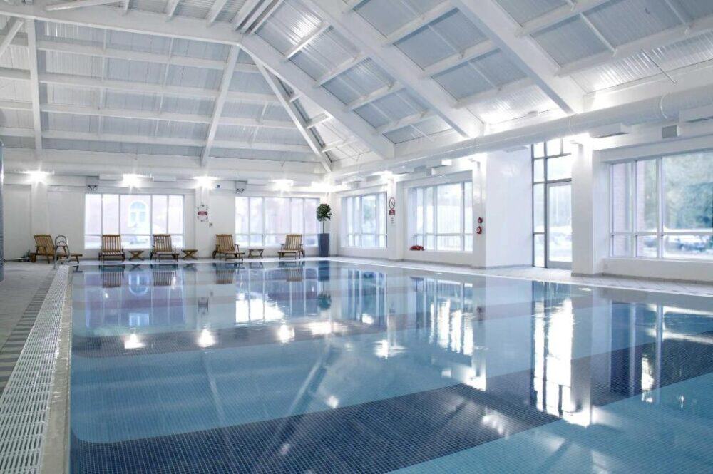 The swimming pool